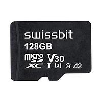 Swissbit SFSD128GN1AM1TB-I-EF-211-STD ບັດຈຳຫຼັກ Industrial microSD Card, S-56u, 128 GB, 3D PSLC Flash, -25 C to +85 C