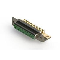 EDAC 630-M25-240-GT4 ຕົວເຊື່ອມ D-Sub - ຕົວເຊື່ອມ D-Sub ມຸມຂວາ ຄວາມໜາແບບມາດຕະຖານ