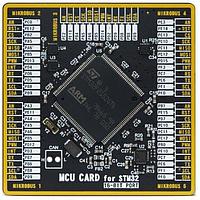 Mikroe MIKROE-4633 ແຜ່ນເພີ່ມ SiBRAIN ສໍາລັບ STM32F215ZG