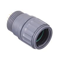 Amphenol LTD SCE2BL1T0714PN003 ຮອບຮວມສາຍສັ້ນ Rec 14-ທາງ ປິນ Backshell ລັດຊິ້ງ