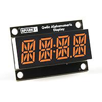 SparkFun SPX-16391 ບອດສະແດງຜ່ານຈໍ Qwiic Alphanumeric Display - ສີບົວ