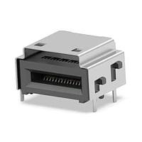 AMP Connectors - TE Connectivity 2345808-2 Headers 28RECEPT ASSY, RA 28P, SLIVER 2.0