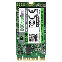 Greenliant GLS87CR160G9-I-BZ208 M.2 SSDs 160GB SATA M.2 2242-B-M (SLC 300K) I-TEMP