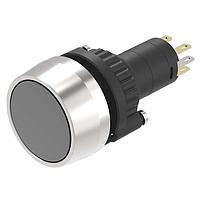 EAO K14-131.111120 ປຸ່ມກົດສະລອງ Pushbutton-Set raised lens alu black flat mom ST/PT 1NC+1NO