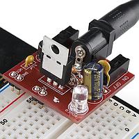 SparkFun PRT-00114 ພາບສະໜອງພະລັງງານ Breadboard Power Supply 5V/3.3V