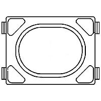Alps Alpine SKRPANE010 ສະວິດຊັນສະຕິກ 500mOhm 1.57N 16VDC 4.2X3.2X2.5MM 50mA