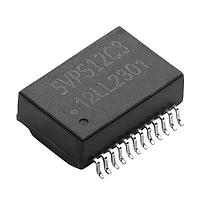 Eaton LAN5VSOPS24121C3 ແປງສະຫນັບ LAN PoE Txfmr, 10G BASE-T, 120uH, ເປີດ Hdr, ພອດເດັດ, 24 ຂາ, 1500Vac