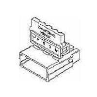 Aptiv 12052623 ຕົວເຊື່ອມຕໍ່ 4P M BLK CONNECTOR 630 SERIES 46 AMPS