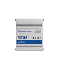 Teltonika RUTX08000400 ເຄື່ອງເຊື່ອມຕໍ່ Ethernet-to-Ethernet VPN ອຸດສາຫະກຳ ທີ່ເຮັດວຽກຢູ່ບົດບາດ RutOS - ລະບົບປະຕິບັດງານທີ່ພັດທະນາຈາກ OpenWRT ຂັ້ນສູງ ແລະສາມາດເຂົ້າເຖິງໄດ້ຜ່ານ cloud RMS. 4 x Gigabit Ethernet. ຮຸ່ນທົ່ວໂລກ. ໜ່ວຍຈິງພະລັງງານອອສເຕຣເລຍ.