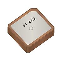 KYOCERA AVX 1004322 ອະນເທນາພາສິບ GNSS (GPS/Glonass/BeiDou/Galileo) 18x18x4.7mm ແພດເຊຣາມິກ
