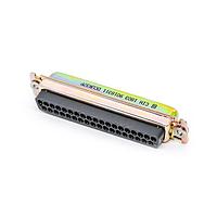 Cinch DCUR37P ຕູ້ຕໍ່ Micro-D D-Sub DSUB 37M CRIMP R GF ZINC