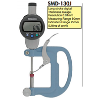 TECLOCK SMD-130J ເຄື່ອງວັດແທກຄວາມຫນາດິຈິຕອນມາດຕະຖານ (50mm / 0.01mm)