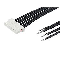 Molex 226431-1064 ສາຍສະບັບສະເລີຍສັ້ນ Mini-SPOX-to-Pigtail (OTS) Cable ASSY 2.50mm Pitch SR 600mm LEN Tin, 6 Ckt