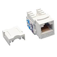 Tripp Lite N238-001-WH Keystone CAT6/CAT5E ຂາວ 110 STYLE JACK
