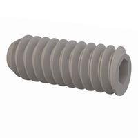 Essentra Components 011024T050 ຊຸດສູດສະກູຣ, ຫົວບໍ່ຊອກເກດ, ກະດູກ #10-24, ຍາວ 1/2