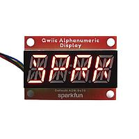 SparkFun COM-16916 ຊຸດພັດທະນາ SparkFun Qwiic Alphanumeric Display - ແດງ