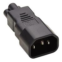 Tripp Lite P014-000 ອາແດບເຕີ C14 ເປັນ C5 ສາຍສະໜອງພະລັງງານ