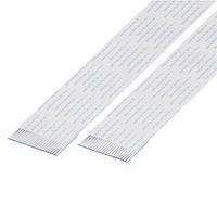 GCT (Global Connector Technology) 10-21-A-0304-C-4-08-4-T ເສັ້ນສາຍຕໍ່ລົງ FFC / FPC Jumper Cables 1mm Pitch FlatFlexCable, 21Contact, Conductor SameSide, Len304mm/12in, Tin Plt