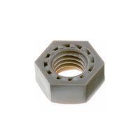 Essentra Components 184020070409 ຖົງຫມຸດ PEEK Hex Nut, M2.6, ສີນ້ຳຕານເບື້ອງ, 2.0 ຫນາ