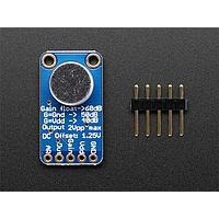 Adafruit 1713 ເຄື່ອງມືພັດທະນາ Audio IC MAX9814 Electret Mic Amp Breakout