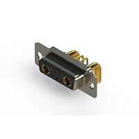 EDAC 630-7W2-640-3N1 ຕູ້ຕິດຕໍ່ D-Sub ປະສົມມຸມຂວາ ຕູ້ຕິດຕໍ່ພະລັງງານ Combo D-Sub