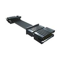 Samtec TFSS-03-28-G-24.00-S ການປະກອບສາຍສະເພາະ .050" Tiger Eye(TM) ສາຍສະເພາະແຖວດຽວ