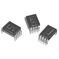 Broadcom HDSP-0771 ຈໍ LED ສີແດງ 626nm ແບບຮອບແລະຕົວເລກ