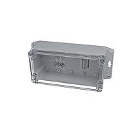 Bud Industries PN-1333-ACMB ກະບອງປິດບອດ PCB IP68 NEMA 6P ມີຝາປິດແຈ້ງແລະຂາຍຕິດຕັ້ງ (6.3 X 3.2 X 3.4 ນິ້ວ)