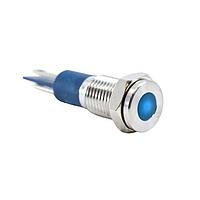 E-Switch PVL08FLS41 ຕົວບອກສະແດງ Pilot Indicator 8mm 2-20mA 2.8V ເລນສສີຟ້າ Sldr SS IP67