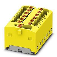 PHOENIX CONTACT 1046978 ບລັອກຕິມເນີລະບົບ DIN Rail PTFIX 4/12X1 5-G YE