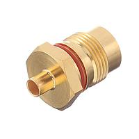 Amphenol SV Microwave SF6545-6003 ຕົວເຊື່ອມສາຍສະເພາະ PN F Bulkhead Conn ສຳລັບ .141 Cbl