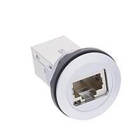 HARTING 9454521560 ຕົວເຊື່ອມຕໍ່ Modular har-port RJ45 Cat6 - ຮຸ່ນເງິນ