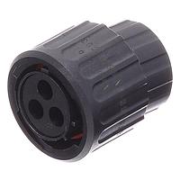 Amphenol SINE Systems RTS6BS14N3SHEC03 ປລັກຕໍ່ຕ່າງໆ, 3 ຕຳແໜ່ງ, ຜູ້ຍິງ, ຂະໜາດປົກ 14, ຢາງຊິໂລໂຄນ, ແລະຝາປິດທ້າຍມີການປິດສາຍແບບເປົ້າເປົາ