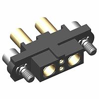 Harwin M80-4C10205F2-01-327-01-327 ຊຸດການເຊື່ອມສາຍ Power to the Board 2+2 Pos. Female 24-28AWG+16AWG ມີ Jackscrews