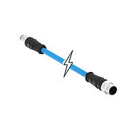 Molex 1201080363 ເສັ້ນສາຍອາເຊນເຊີ / ເສັ້ນສາຍອັກຊັວເຕີ MIC 4P M/MP ST/ST D-CODED 35M