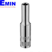 SATA 11405 1/4inch DR. 6PT. DEEP SOCKET (S.A.E.) / (METRIC)