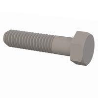 Essentra Components 0331218137 Cap Screw Unslotted Hex Bolt, 5/16-18 Thread, 1 3/8 Lg