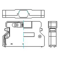 NorComp 988-050-130L121 ຊິ້ນສ່ວນຫຼັງສອງຊິ້ນ