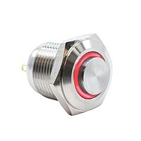 E-Switch PV6H240SS-311 ຕ້ານການທຳລາຍ 0-2A 48VDC ປິດ (ເປີດ) 16mm ສ່ວນສ້າງຈາກເຫຼັ້ງສະຖິງສູງ