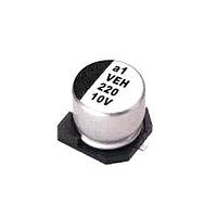 Lelon VEH100M1HTR-0506 ຄອງຊາດອລູມິນິມອິເລັກໂຕລິຕິກ SMD ອລູມິນິມ SMD 10uF 50V 5x6