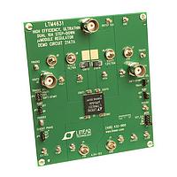 Analog Devices DC2147A ບົດທົດສອບຕົວຄວບຄຸມແຮງດັນໄຟຟ້າ - ຕົວຄວບຄຸມແຮງດັນໄຟຟ້າປ່ຽນແປງ LTM4631 - ຄູ່ 10A ຫຼື ເອົາເທົ່າ 1