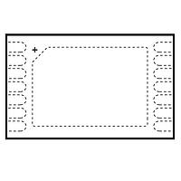 Maxim Integrated DS2777G+ ເຄື່ອງວັດລະດັບນ້ຳມັນ 2-Cell, Stand-Alone, Li+ Fuel-Gauge IC w