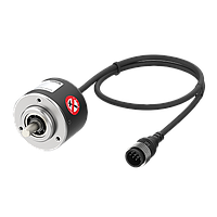 Autonics E50S8-2500-6-L-24-C ຕົວເຂົ້າລະຫັດ Rotary ເພີ່ມຂຶ້ນ 50 ມມ (ປະເພດເພົາ) (2500P/R, 12-24VDC, Ø8mm)