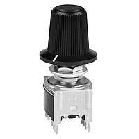 NKK Switches MRB24B-CA ສະຫນັບສະຫນູນ Rotary Switches DP 3 POS SHAFT ACUTR BRKT PC BLK TIP KNO