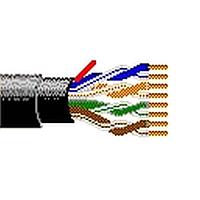 Belden 1319SB 0101000 ເຄືອຂ່າຍ 23AWG 4PR UNSHLD 1000ft SPOOL ສີດຳ