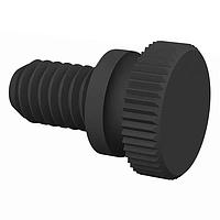 Essentra Components 0931218050TB ກຸມສະກຣູບມີລູດ Knurled Thumb Screw, 5/16-18 Thread, 1/2 Lg