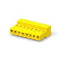 AMP Connectors - TE Connectivity 3-640432-8 ການປະຊຸມ Receptacle 8P CONN ASSY 20 AWG YEL