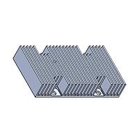 Vicor 40484 ການປະກອບ Heat Sink 6123 HS End P Bot L 11mm