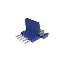 Amphenol FCI 66226-005LF ຕົວເຊື່ອມ Clincher™ Flex Connectors, Pin Assembly, ແຖວດຽວ, 5 ຕຳແໜ່ງ, ຊິ້ນຫຼອດ 2.54mm (.100in)