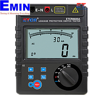 ETCR ETCR8600A ເຄື່ອງທົດສອບການປ້ອງກັນການຮົ່ວໄຫຼ (3mA~500mA, 18 gears, 0ms~999ms, AC 0~600V)